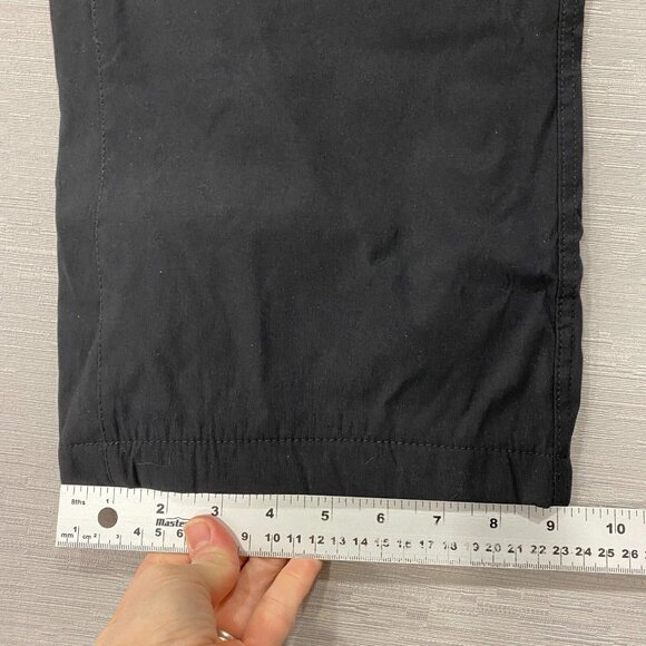 Eddie Bauer Fleece Lined Tech Pants Mens 40 x 32 Black Water Repellent Insulated - Picture 10 of 13